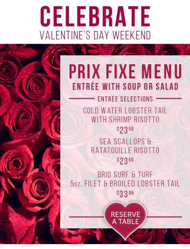 Valentine's Day Dining 2016, orange county, valentine's day