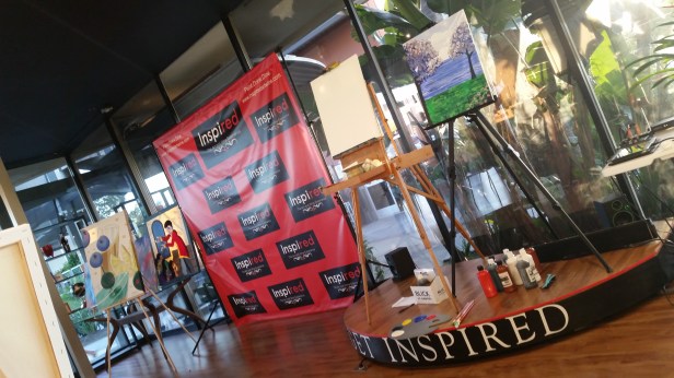 inspired art wine, costa mesa, painting class