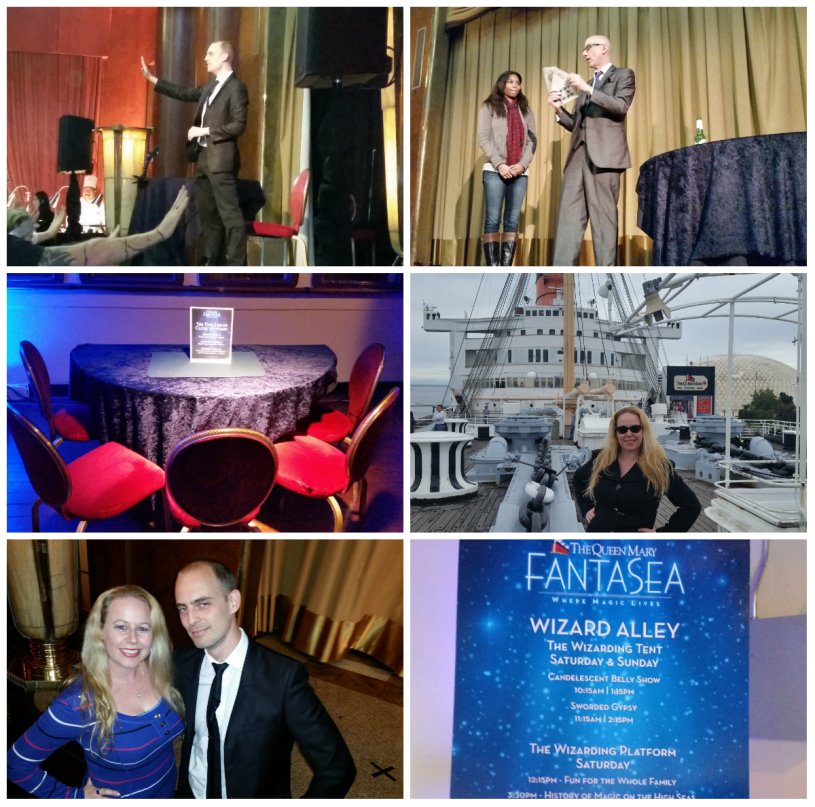 queen mary, fantasea, magic castle, long beach