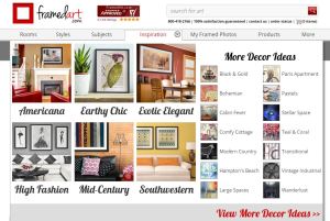 framed art, artwork, home decor, online shopping