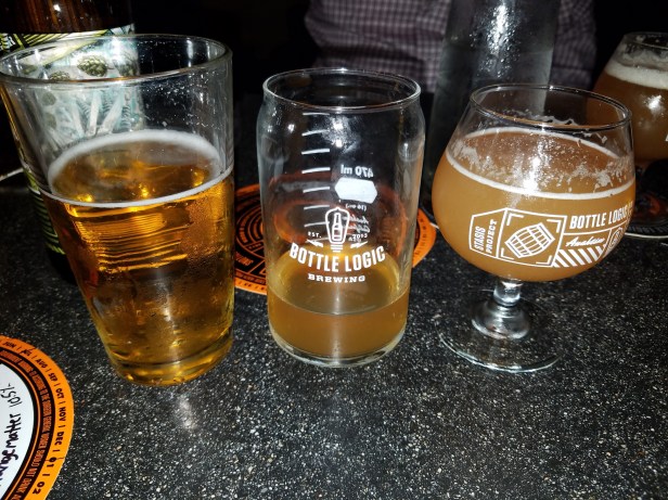 urban grill and wine bar, bottle logic brewery, beer dinner