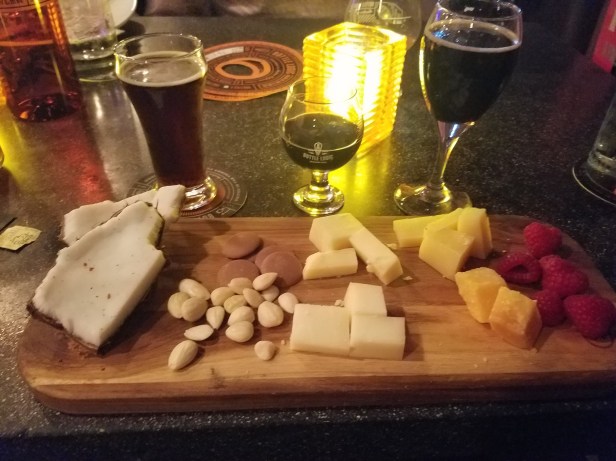 urban grill and wine bar, bottle logic brewery, beer dinner