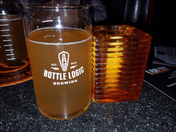 urban grill and wine bar, bottle logic brewery, beer dinner