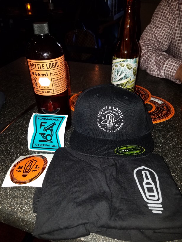 urban grill and wine bar, bottle logic brewery, beer dinner