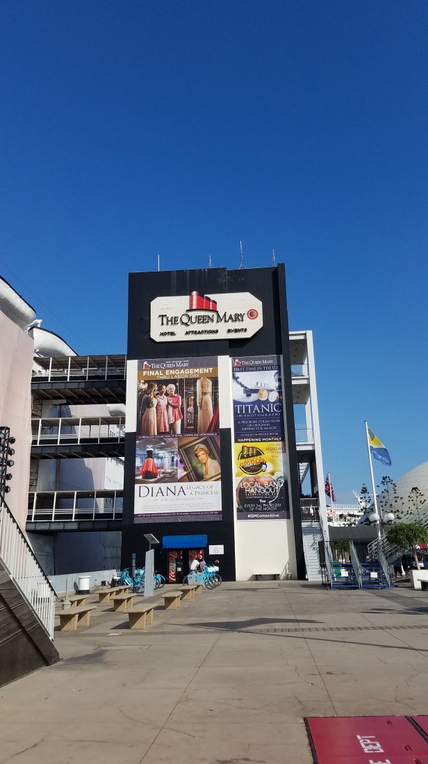 queen mary, titanic, titanic exhibit, long beach
