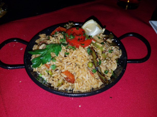 Spanish Chorizo Paella - Tapas Flavors of Spain Mission Viejo