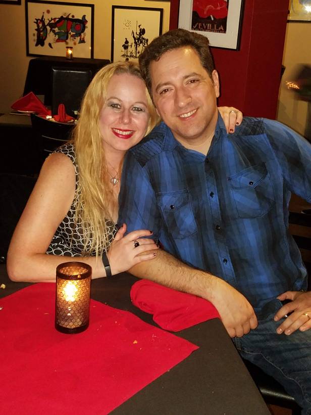 Watching the Flamenco show with my love - Tapas Flavors of Spain Mission Viejo