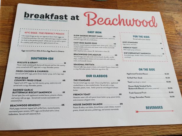 Beachwood BBQ Seal Beach Breakfast Menu